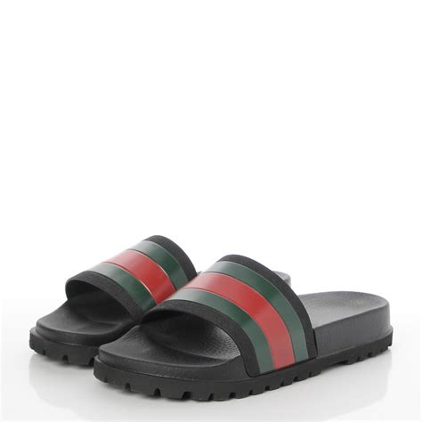 gucci 72 sport slide black|Gucci sandals for men.